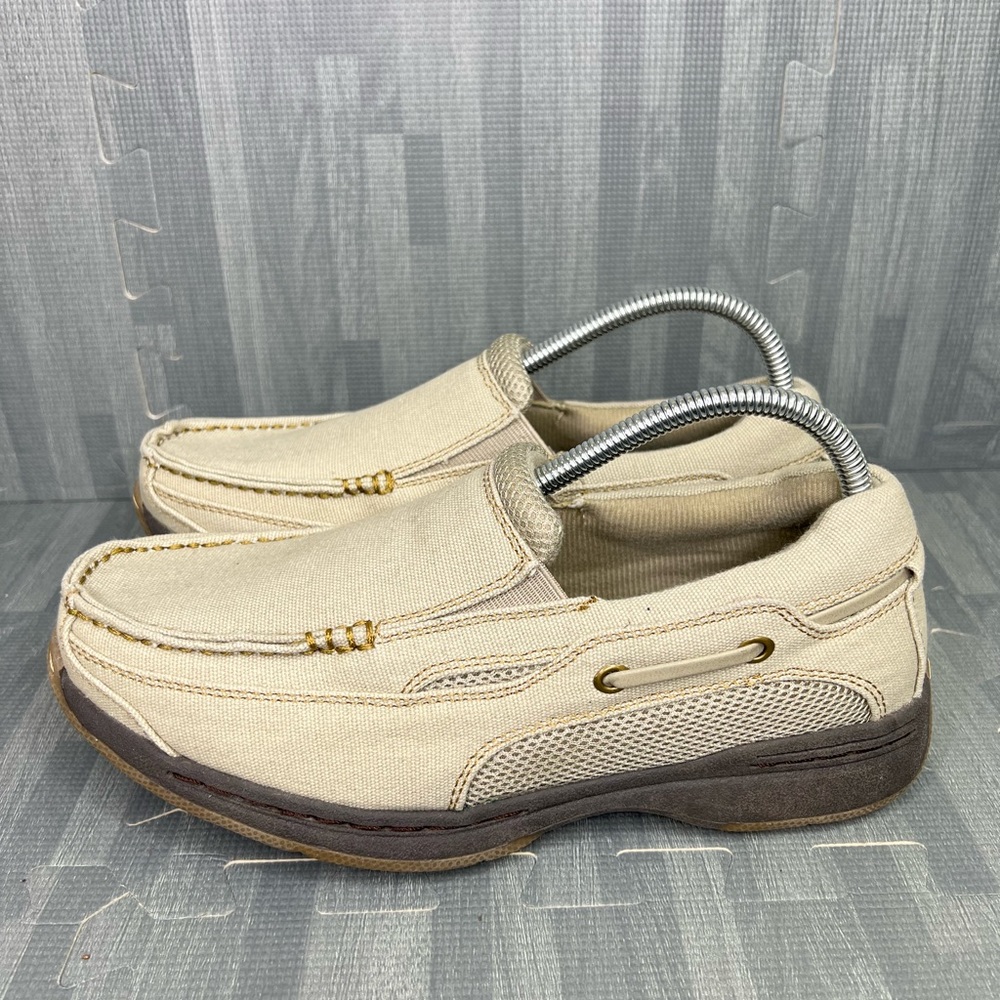 Dr. Scholl's Advanced Comfort Men's Slip On Loafers Size 8.5D Gray/Tan